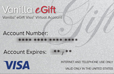 VISA - Vanilla eGift US